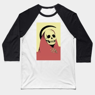 Moonlight Skull Baseball T-Shirt